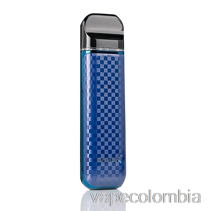 Vape Recargable Smok Novo 2 25w Pod System Fibra De Carbono Azul